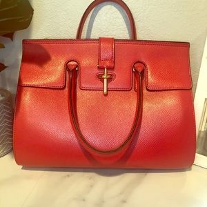 🎁 Vincenzo red genuine leather purse 👛  👜